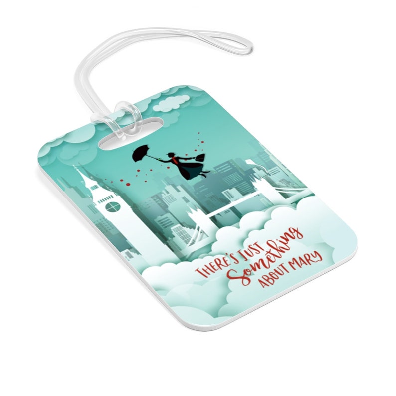 Mary Over London Luggage Tag Fish Extender Gift FE Gift Disney Vacation Party Favor Wedding Bag Tag Cruise