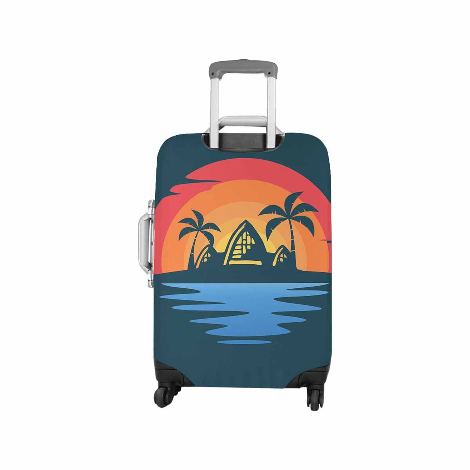 Hawaiian Sunset Luggage Cover // Travel Suitcase Luggage Etsy