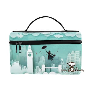Mary Over London Lunch Box // Fish Extender Gift, Travel, Drink Cooler, Luggage, Disney Vacation, School, Work, Beach, Park, Cruise