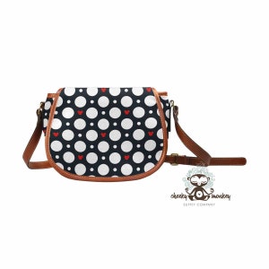 Bolso bandolera de lunares // Viajes, playa, parque temático, regalo de fin de año, crucero, vacaciones en Disney, equipaje, bolso de mano