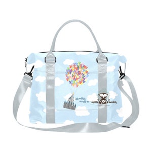 Adventure Awaits Us Large Capacity Travel Duffel Bag // Travel, Vacation, Cruise, Luggage, Gym, School, Carry-on Bag, Overnight Bag, DCL