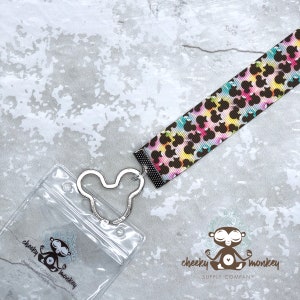 Mouse Ice Cream Bars Lanyard // Pin Trading, Fast Passes, Hotel Room Key, ID Badge, Fish Extender, Work, Vacation // Made in USA