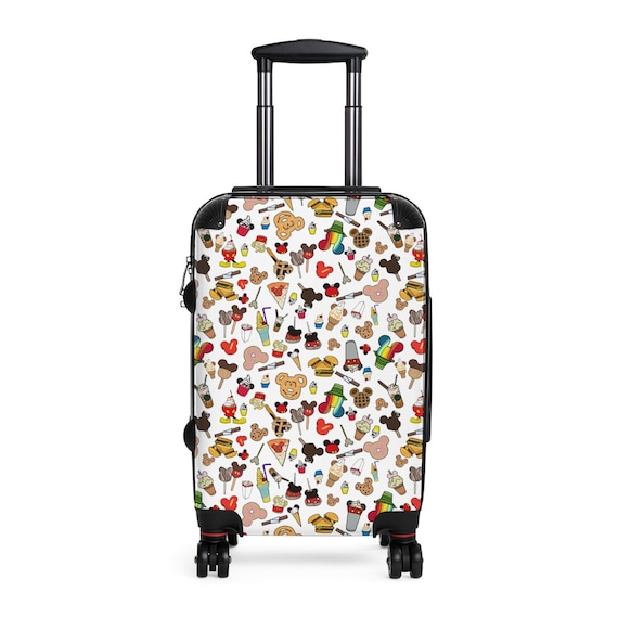 Theme Park Sweet Treats Luggage Cover // Travel Suitcase 