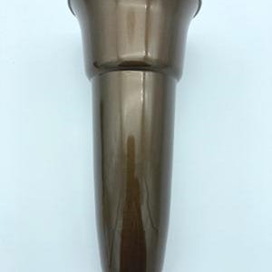 Mausoleum Crypt Vase Replacement - Royal Duchess Brown Plastic (8 inch)