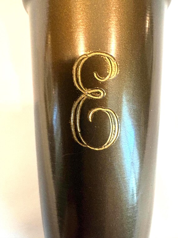 ENGRAVED PERSONALIZED CRYPT / Mausoleum vase 5.5 inch