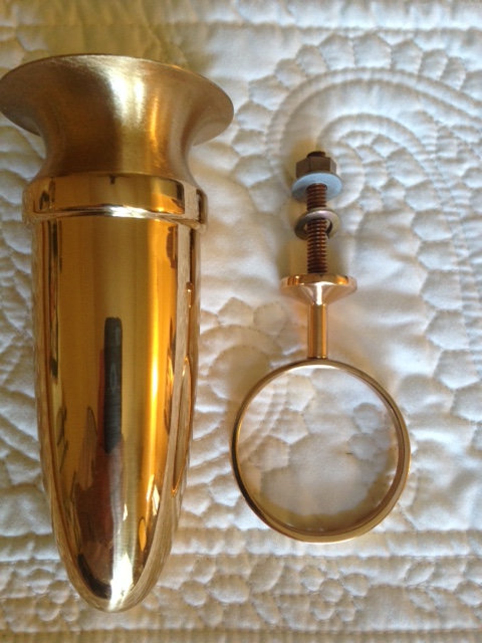 Crypt Mausoleum Niche Vase Bronze Metal 5 Inch Bolt on Etsy