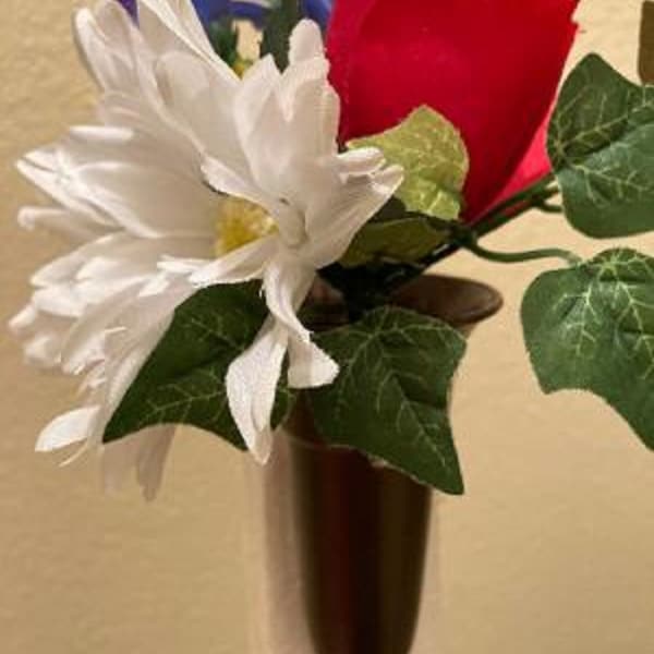 Silk Flower Arrangement Etsy