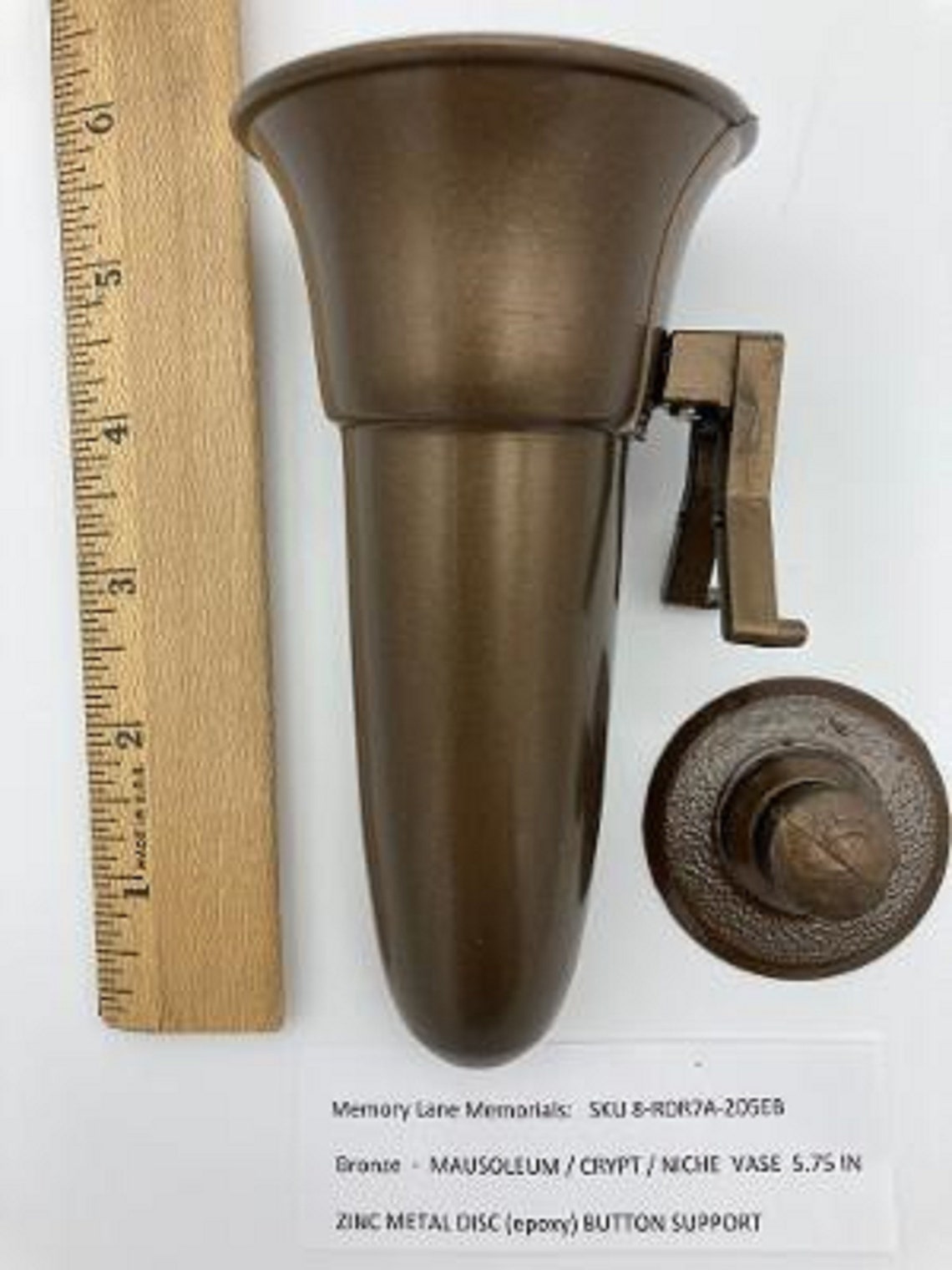 Mausoleum Crypt Brown Vase 5.5 IN Royal Duchess EPOXY Etsy