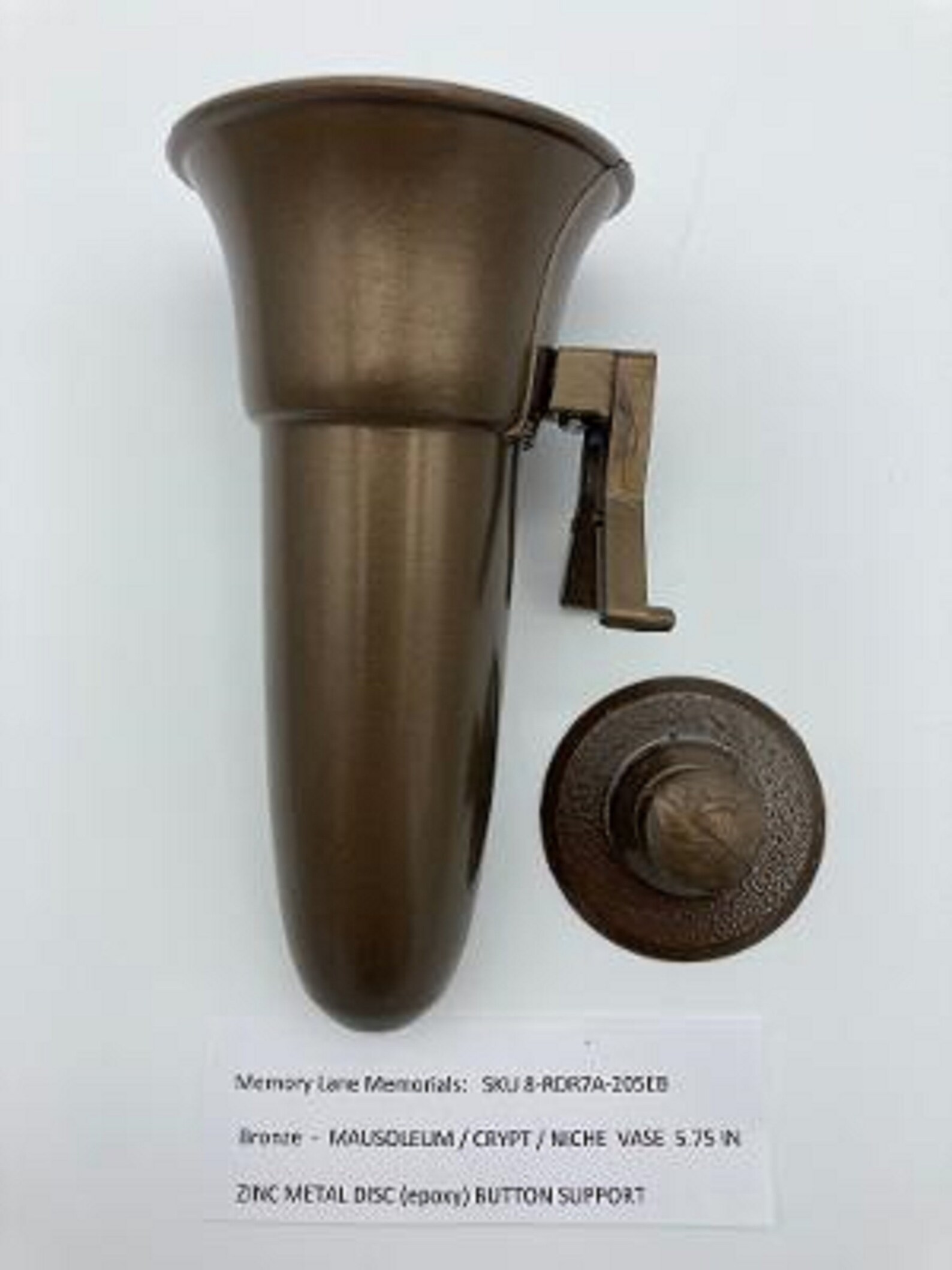 Mausoleum Crypt Brown Vase 5.5 IN Royal Duchess EPOXY Etsy