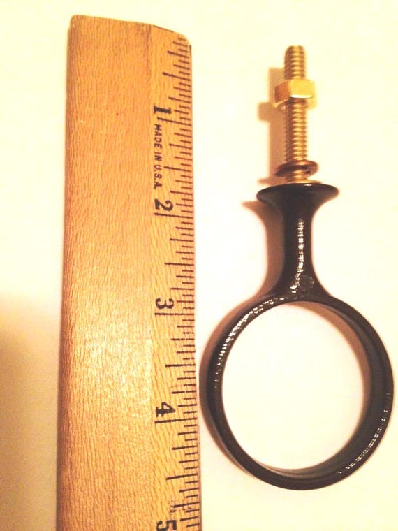 Mausoleum Crypt Brown Support Ring with Bolt for Vase 4.0 IN  -