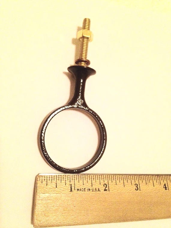Mausoleum Crypt Brown/Bronze Support Ring with Bolt for Vase 8 IN  -