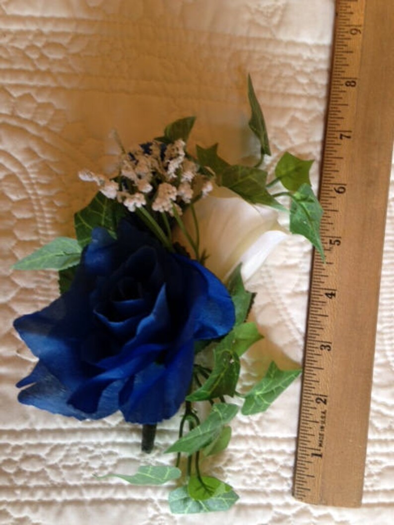 Silk Flower Niche / Crypt Arrangement of Rose Delphinium Etsy