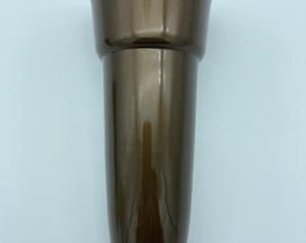 Mausoleum Crypt Injection Molded Brown Plastic Vase (ONLY Replacement; NO Hardware) 8 inch - Royal Duchess