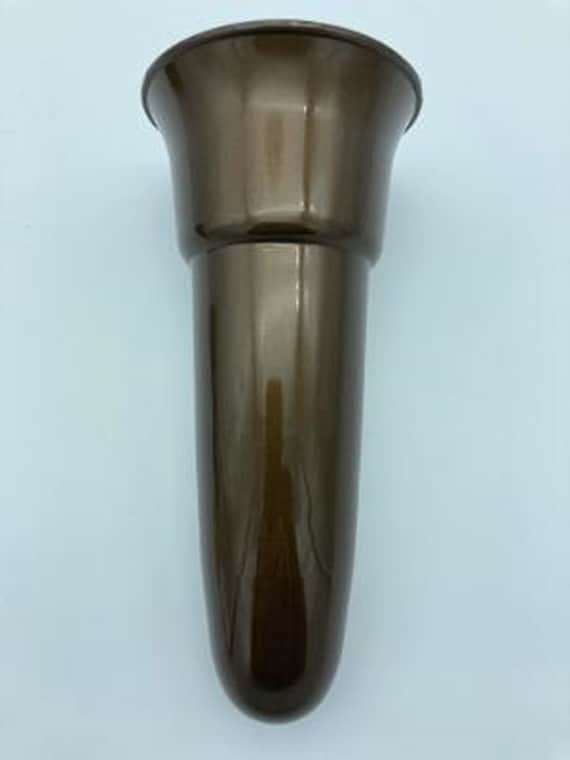 Mausoleum Crypt Injection Molded Brown Plastic Vase (ONLY Replacement; NO Hardware) 8 inch - Royal Duchess