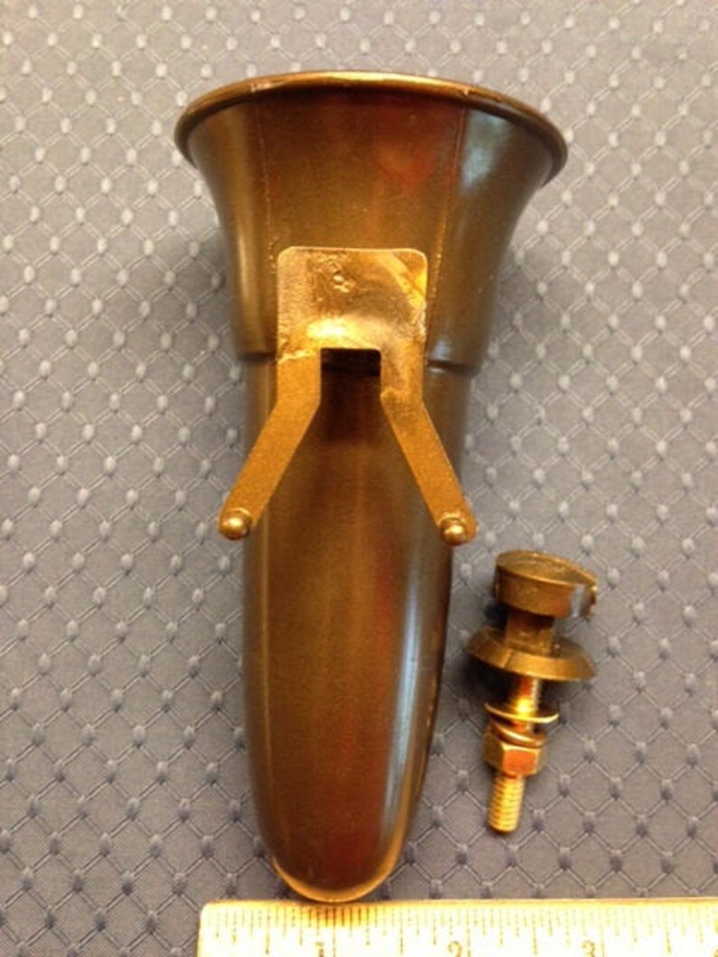 Mausoleum Crypt Vase 5.5 IN Royal Duchess Bolt / Button Etsy