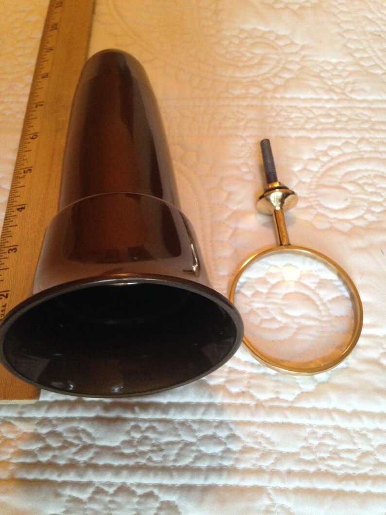 Crypt / Mausoleum Flower Vase 7.75 IN Standard Brite BRONZE Etsy