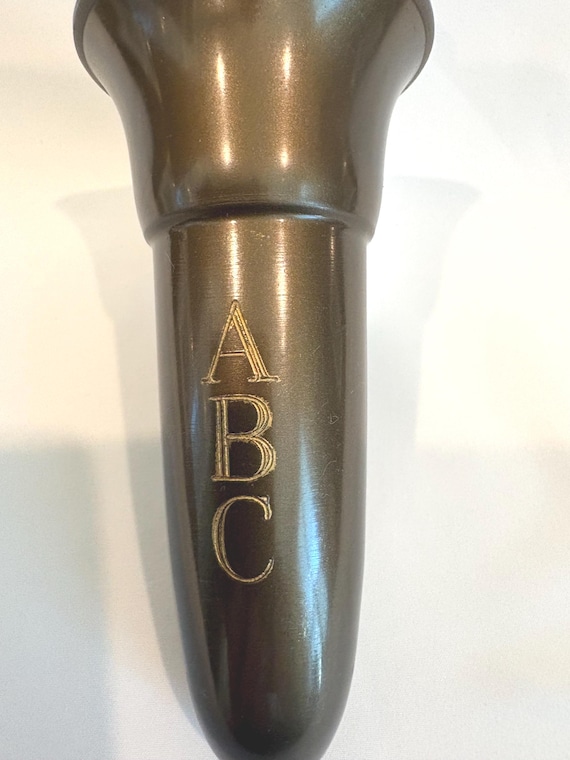 ENGRAVED PERSONALIZED CRYPT / Mausoleum vase 5.5 inch