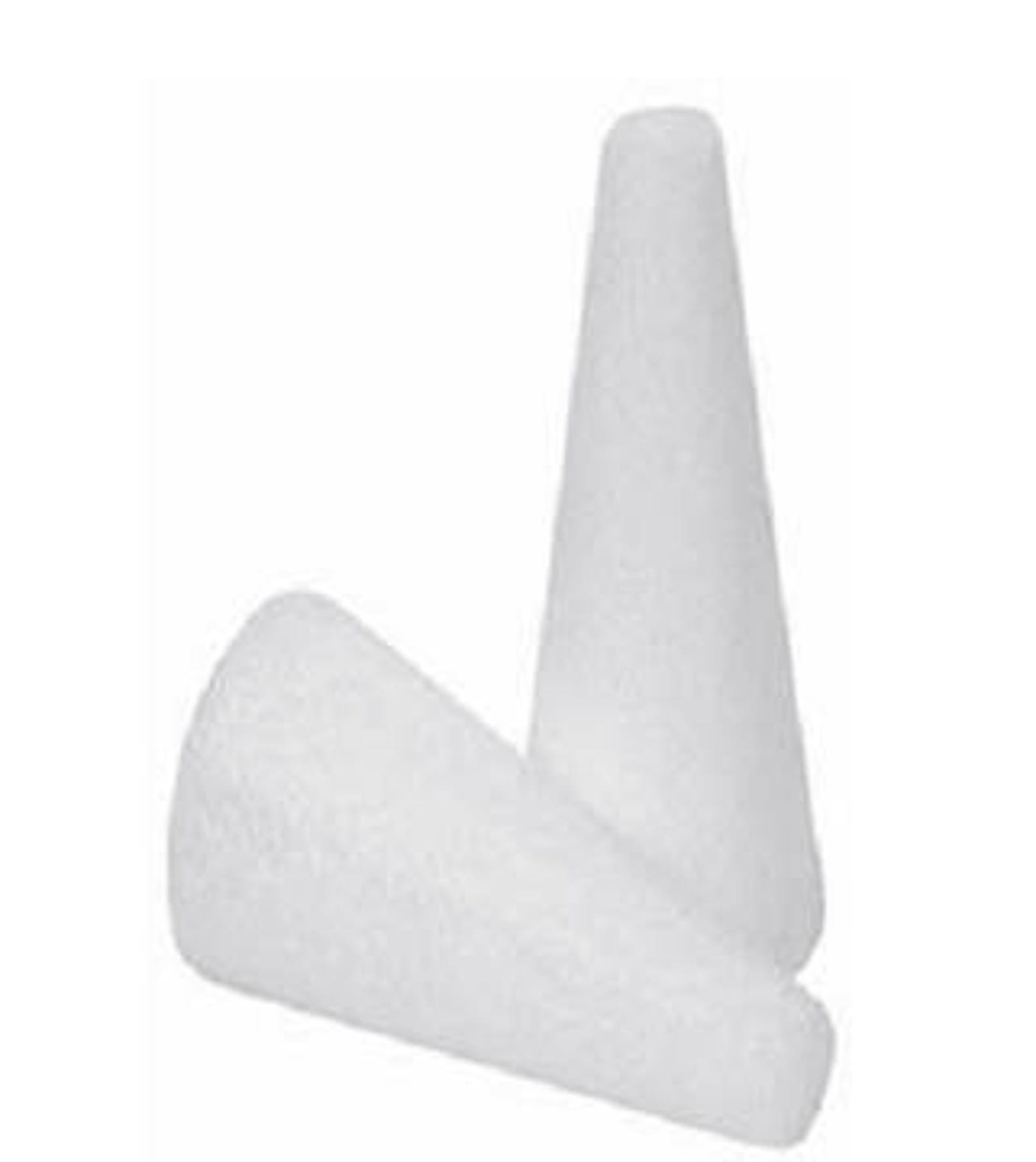 White Styrofoam 6Inch Cone Inserts for CEMETERY Flower VASE Etsy