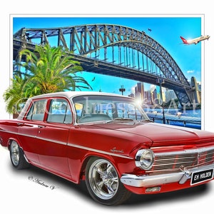 Cartes postales d'Oz - Impression d'art originale EH Holden