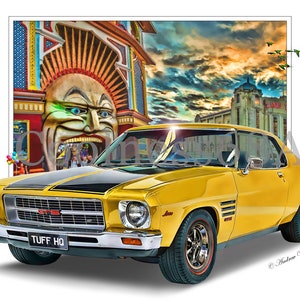 Postkarten Von Oz - OSS Monaro Original Kunstdruck