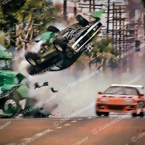 La stampa d'arte originale Fast & The Furious