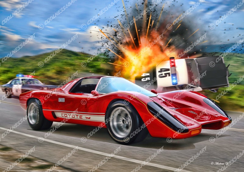 MYSTERY CASE in HI!SCHOOL!! ポスター　A3サイズ Hardcastle and Mccormick Original Art Print - Etsy