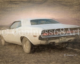Vanishing Point Original Art Print