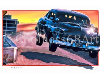 Cobra 3D Style Original Art Print