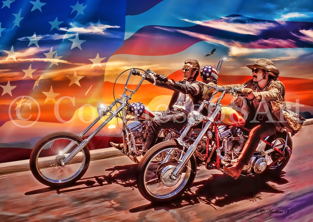 Easy Rider Magazine Art