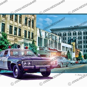 Adam 12 3D Style Original Art Print image 1