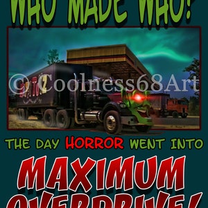 Maximum Overdrive Font - Etsy