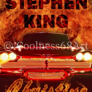 Christine Novel Style Original Art Print