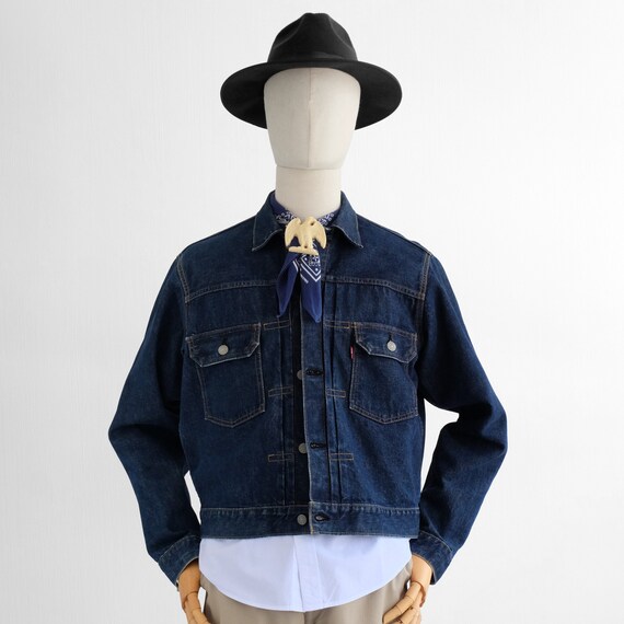 Vintage Levi's Type 2 507 Big E Denim Jacket 50s 6