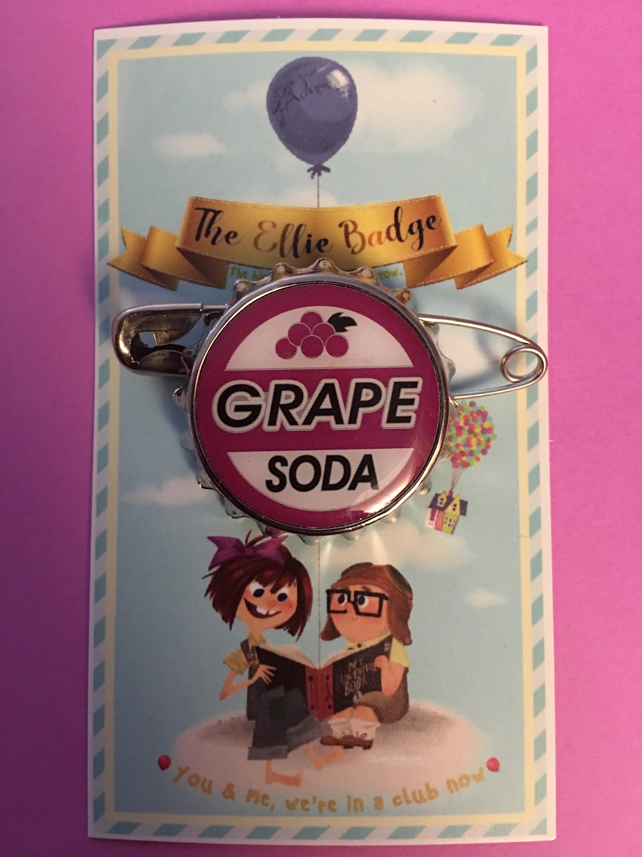 Disney UP Ellie Badge Etsy