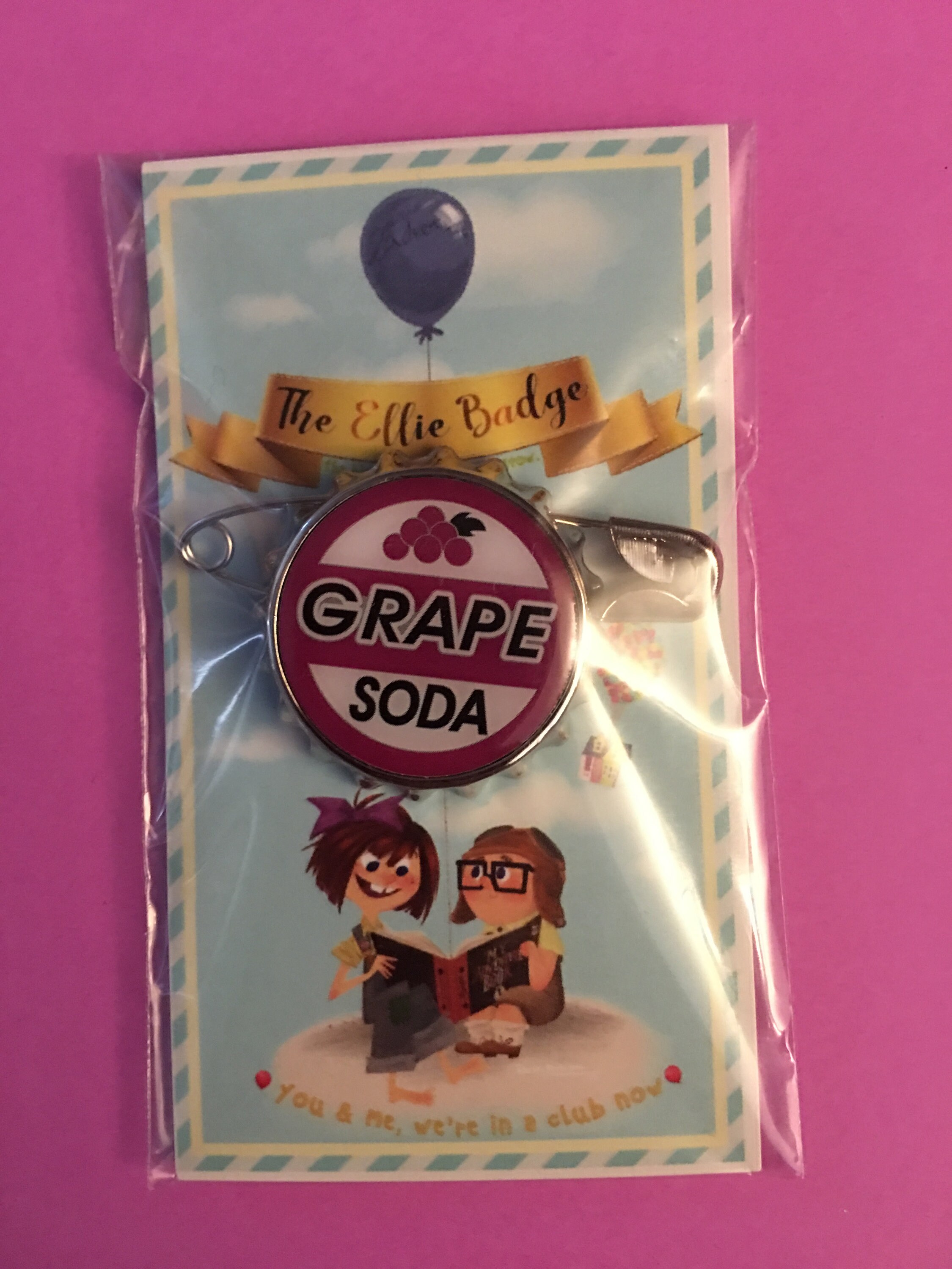 Disney UP Ellie Badge Etsy