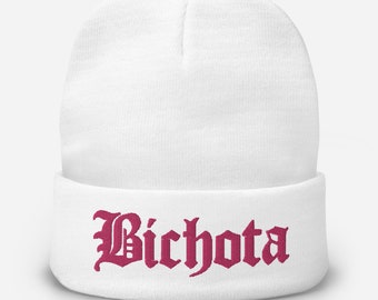 Bichota Embroidered Beanie