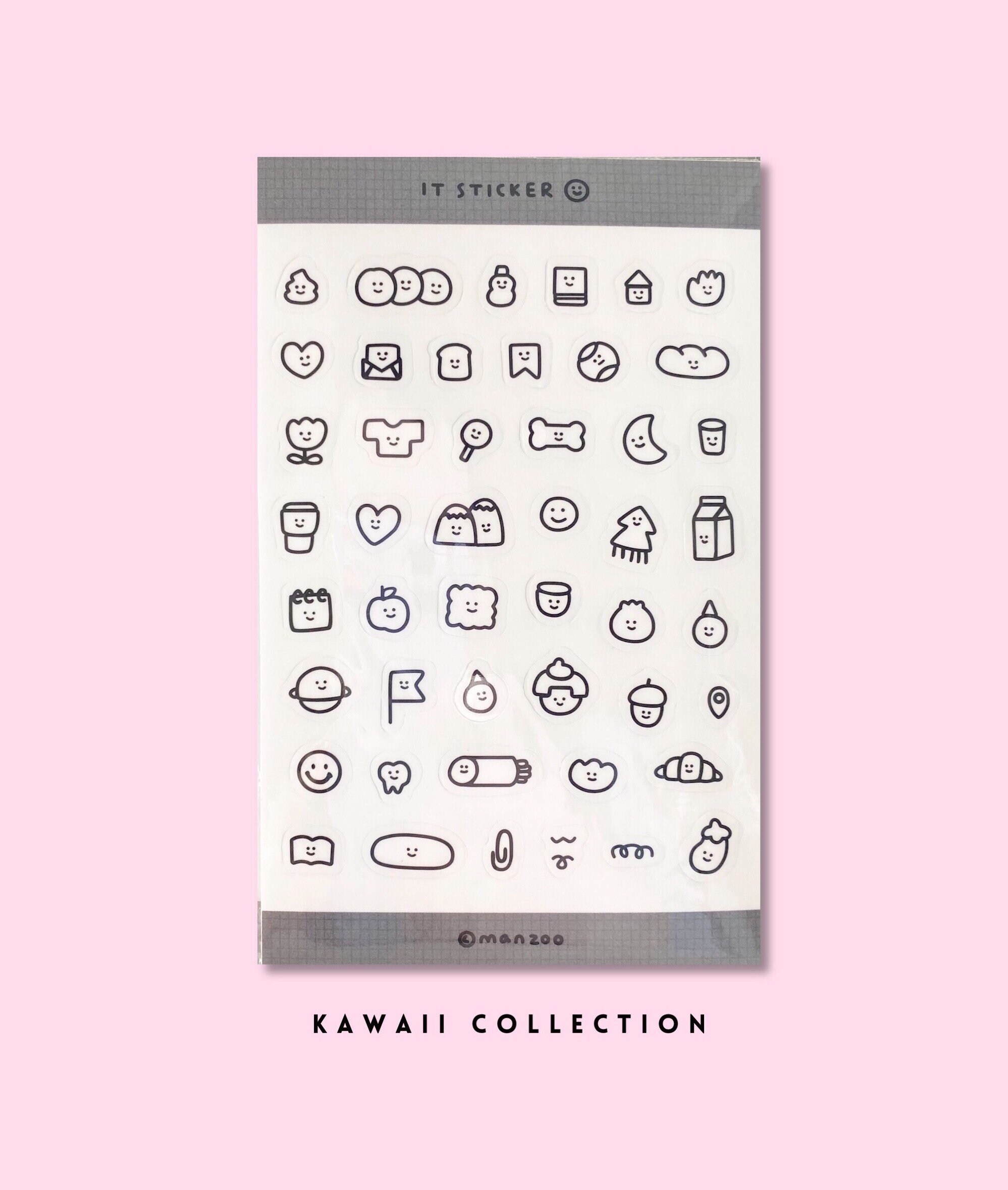 Kawaii Planner Stickers Planner Icons Cute Planner Icons | Etsy