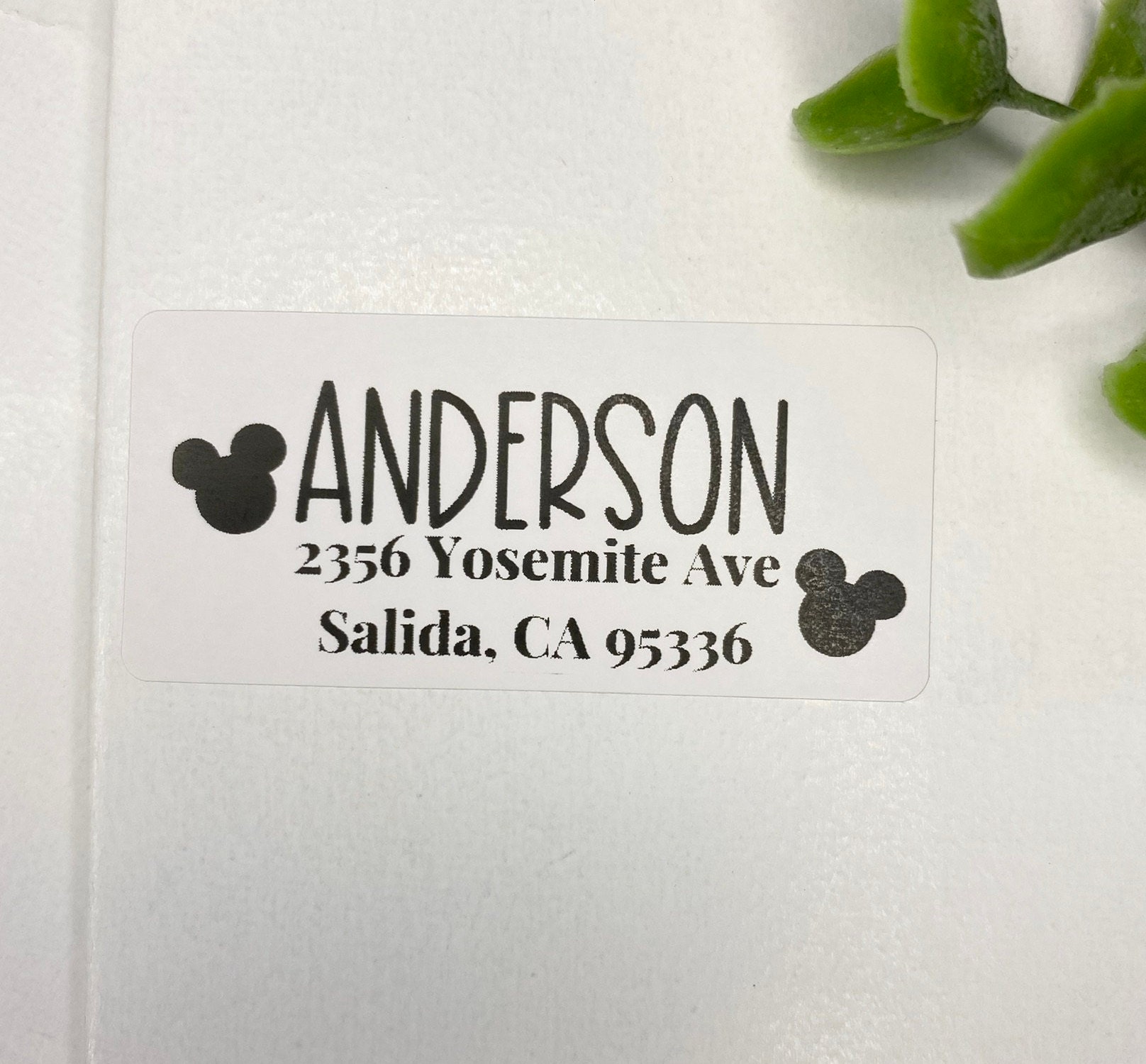 Disney Address Labels Return Labels Family Address Labels Etsy