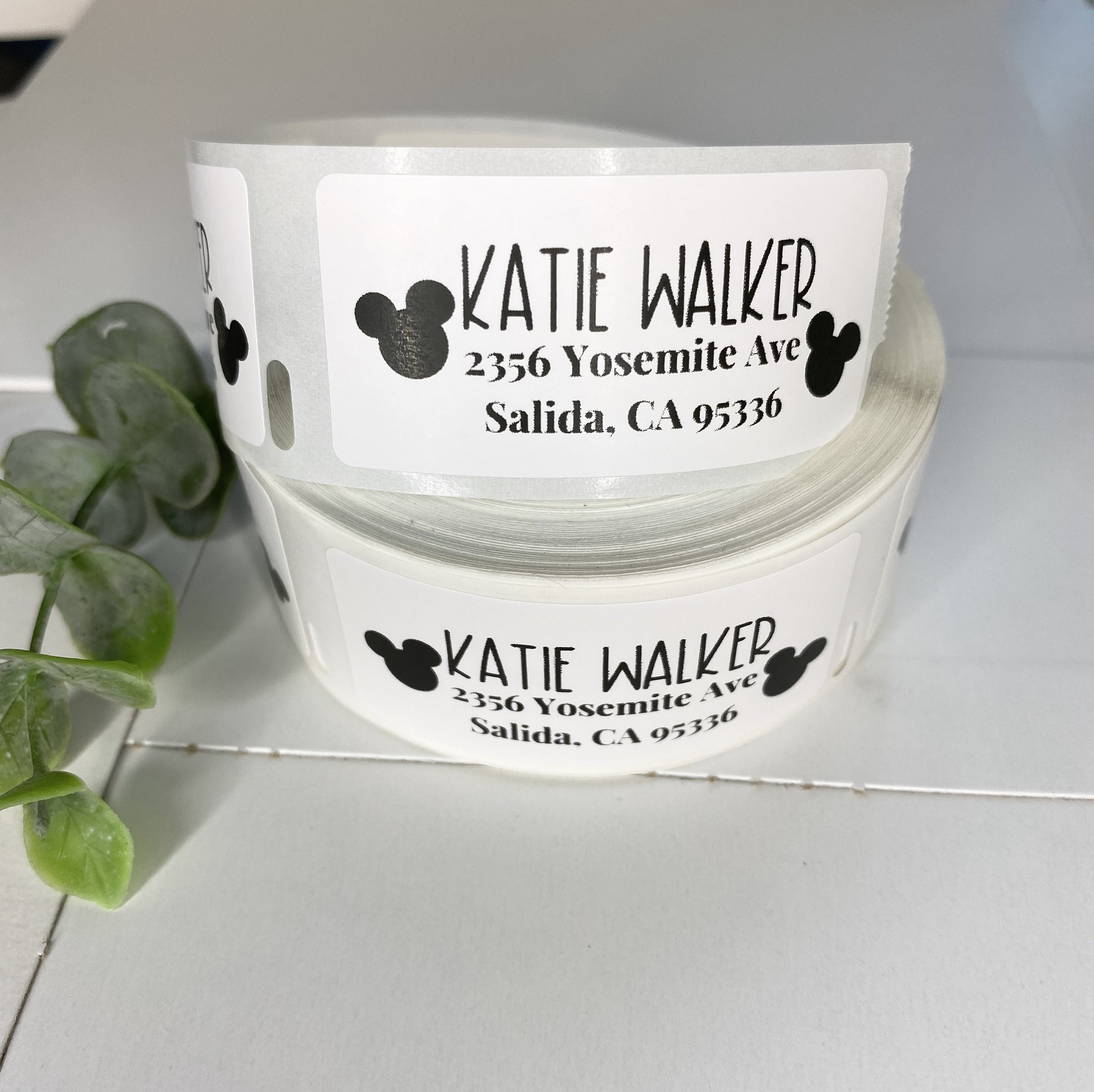 Disney Address Labels Return Labels Family Address Labels Etsy