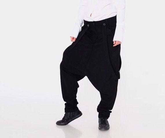 baggy drop crotch pants