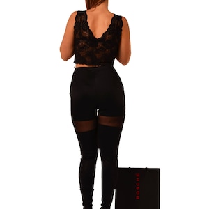 Sheer Leggings, Plus Size Workout, Black Leggings, Yoga Leggings, See Through Tights, Sexy Leggings, Cotton Leggings, Workout Clothing