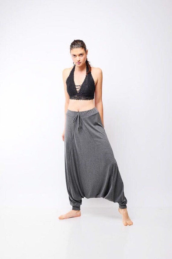 Women Harem Pants, Womens Clothing, Comfy Baggy Pants, Plus Size Pants, Low Crotch Pants, Aladdin Pants, Wide Leg Pants, Oversize Pants