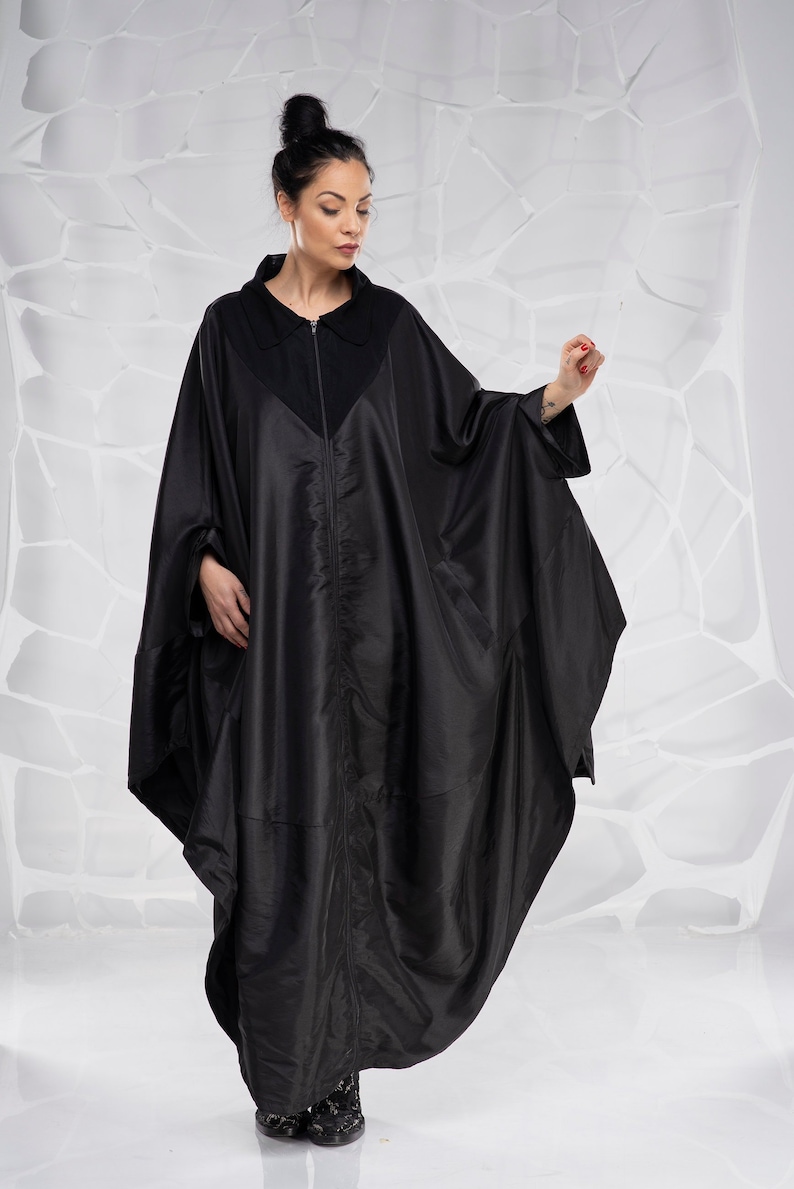 Plus Size Gothic Clothing Black Winter Women Coat Etsy