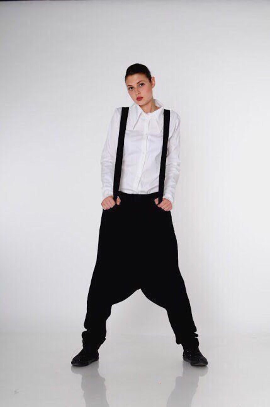 Pantalon aladin top femme soirée
