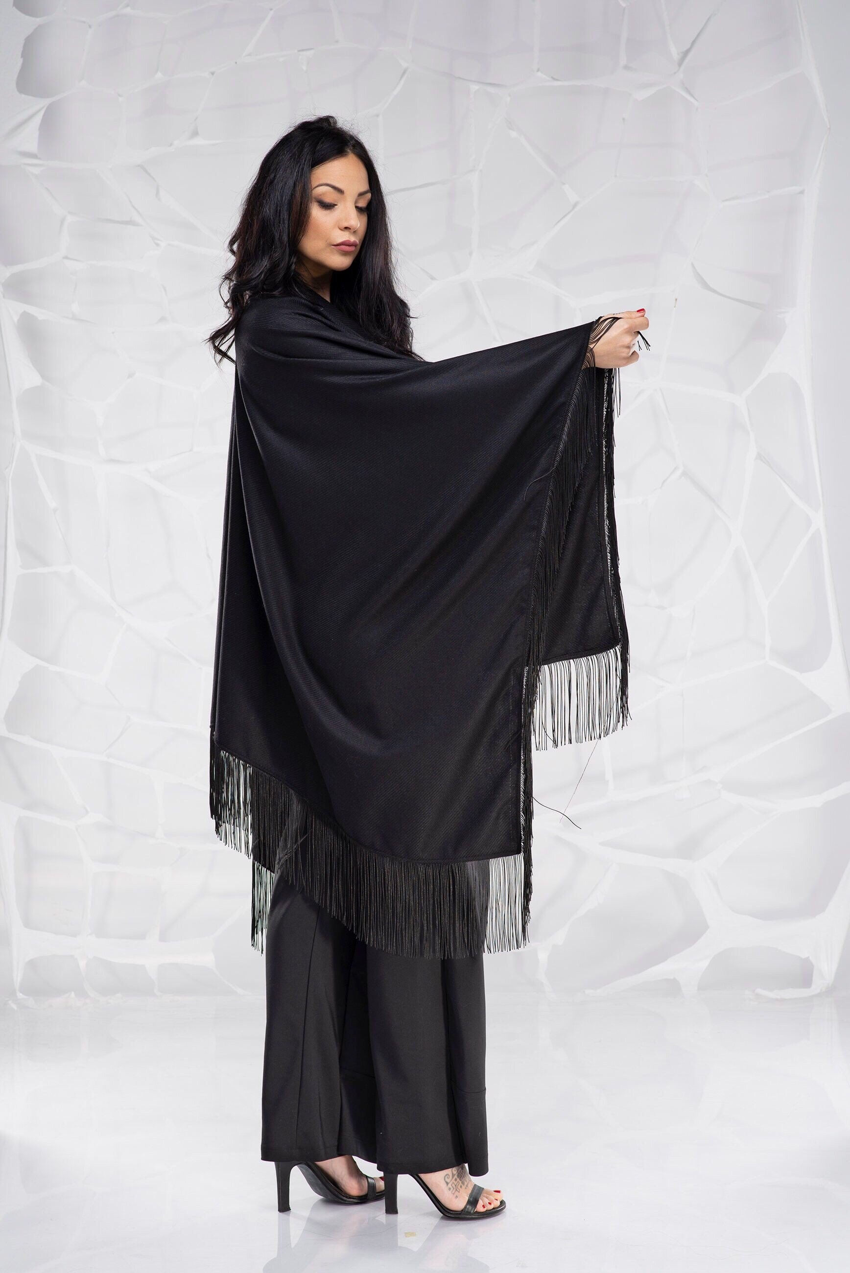 jumpsuit and long cardigan