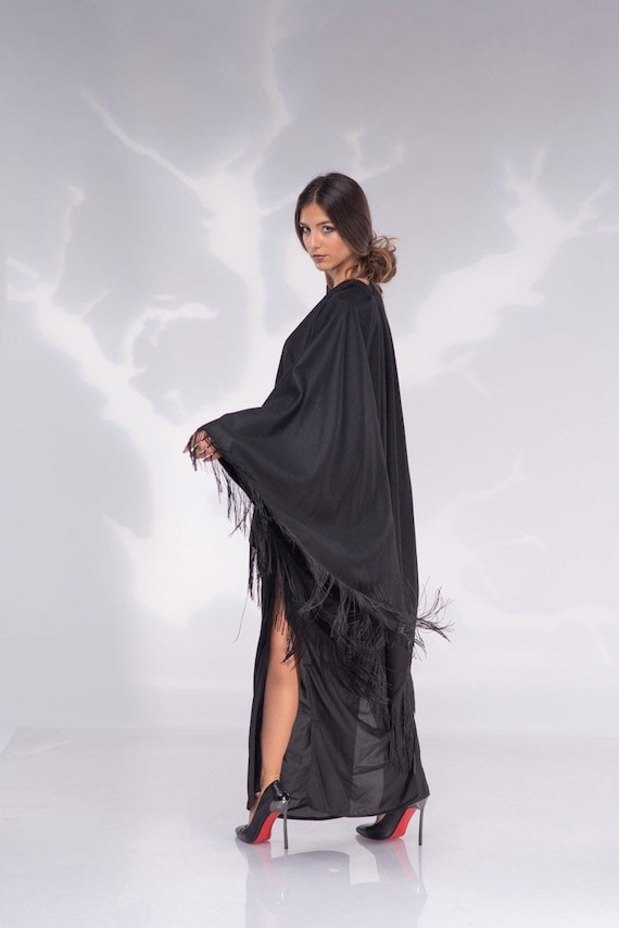 BIISDOST Mantello Con Cappuccio In Misto Lana – Poncho Invernale Lungo Fino Al Ginocchio Per Donna, Taglie Forti - 2