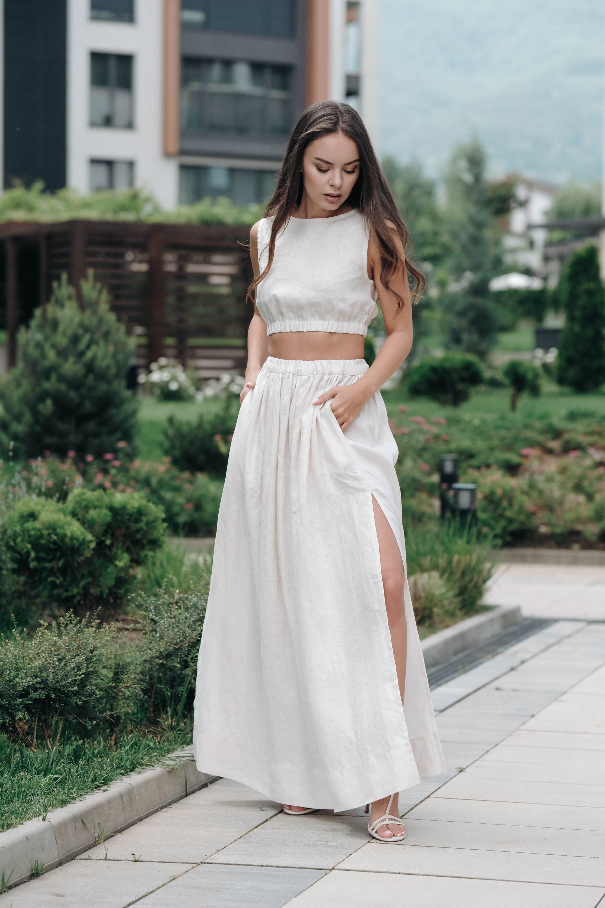 knee length dresses for ladies Peter Two Piece Set main image 1
