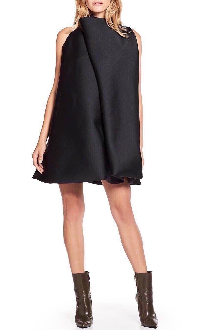 short black silk dress