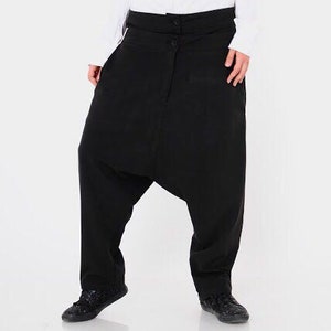 Women Loose Pants, Harem Pants, Cyberpunk Pants, Yoga Pants, Gothic Pants, Oversize Pants, Plus Size Clothing, Japanese Clothing