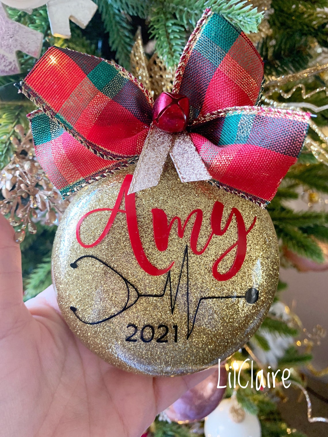 Nurse Christmas Ornament 